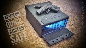 The flexible interior can be configured to store both tactical weapons and long guns. Stack On 24 Gun Safe Fire Waterproof Gun Safe Review Youtube