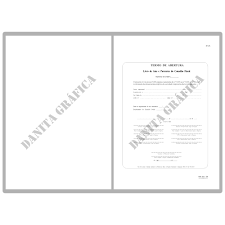 Abertura do livro de ata