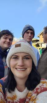 Introducing myself and sharing a photo from Dollywood