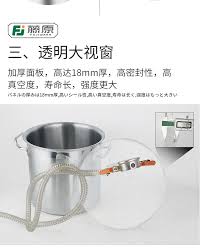fujiwara vacuum drying oven laboratory stainless steel dryer bubble defoaming barrel industrial glue silicone defoaming barr drying oven industrial glue barrel