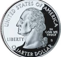 ¼ Dollar "Quarter Nevada" (argent) - États-Unis – Numista