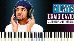 Craig david 7 days (live vibe in amsterda. 7 Days Sheet Music Piano Voice Guitar Pdf Download Streaming Oktav