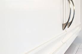 See more ideas about grey painted cabinets, grey cabinets, kitchen. Tips For Updating Melamine Cabinets With Oak Trim The Handyman S Daughter