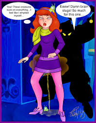 Post 6490468: brain_slug Daphne_Blake Futurama LesPoll59 Scooby-Doo_(series)