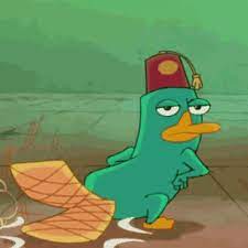 # ferb # phineas # phineas and ferb # disney # scared # shaking. Perry Platypus Gifs Tenor