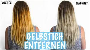 Ist nur ein leichter gelbstich im haar, gleicht ein silbershampoo den unerwünschten reflex aus. Gelbstich Aus Blonden Haaren Entfernen Haare Ohne Farben Aufhellen L Makata Youtube