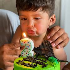 Happy 2nd Birthday to my baby boy 💚🦖 we love you always 🥺💚