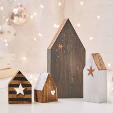 Weihnachtsdeko Aus Holz Deko Weihnachten Landhaus Deko Small Wood Crafts Wooden Christmas Decorations Wood Christmas Decorations Christmas Diy