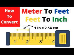 How to Convert Meter to Feet || Inch To Feet || Meter To Centimeter || Feet  To Meter || 1 m to cm - YouTube