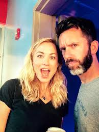 The Adorable Nerd Person — celoewe: Just before @Y_Strahovski hits the...