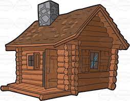 Lots of beginners will often ask: A Log Cabin With Chimney Vector Clip Art Cartoon Cabin Art Log Cabin Cabin