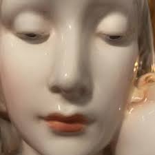 VTG Italian High Gloss Porcelain Statue Madonna & Child