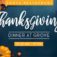 Thanksgiving Dinner at Grove event image