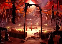 Rakdos Carnarium Creepy Carnival Scary Carnival Haunted Circus