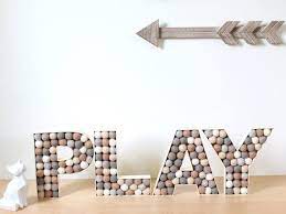 Felt Ball Alphabet Letters Play Nursery Decor Felt Balls Etsy Felt Ball Pom Pom Letters Lettering Alphabet