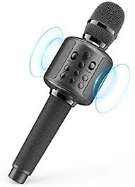Karaoke Microphone Wireless Singing Machine With Bluetooth Speaker For Cell Phone Pc Portable Handheld Mic Spea In 2020 Microphone Gaming Microphone Bluetooth Speaker