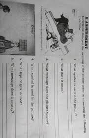 Brianliest Ko Ang Tama Answerdirections Interpret The Meaning Of The Picture Below By Answering The Brainly Ph