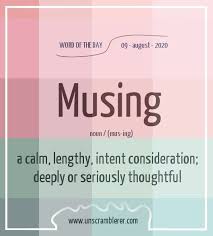 Musing Interesting English Words Vocabulary Words Uncommon Words