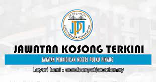 Maybe you would like to learn more about one of these? Jawatan Kosong Di Jabatan Pendidikan Negeri Pulau Pinang 3 Jan 2020 Banyak Jawatan