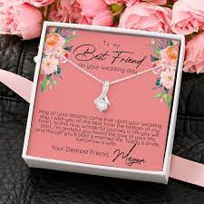 Wedding card for bride, to my best friend wedding gift for her, best friend gifts, congratulations handmade cards for bride, bestie. Best Friend Gift On Her Wedding Day Best Friend To Bride Etsy