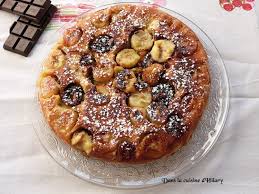 Le Fameux Gateau A La Poele Version Banane Et Chocolat Recettes Recette Gateau A La Poele Dessert Rapide Et Bon Gateau Banane