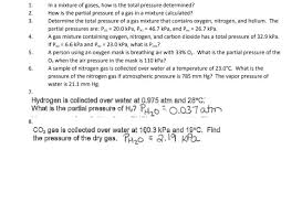 The partial pressure of any gas in a mixture if we know the total pressure and the. In A Mixture Of Gases How Is The Total Pressure Chegg Com
