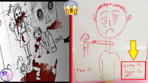 15 times kids drawings got seriously creepy. Most Creepiest Kids Drawings Youtube