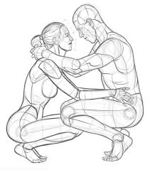 By practicing gesture drawing you will not only get better at recognizing certain aspects of poses, but you will also build a visual library of characters and models. Pose Reference One From Poses For Artists Volume 4 Couples