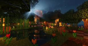 I decided to leave the interior of these builds out of the video . ØªÙÛÛØªØ± Bee Ø¯Ø± ØªÙÛÛØªØ± Minecraft Cozy Snapshots Of A Village I Completely Rebuilt Ft Sildur S Shaders Minecraft Cottagecore Village Tiny Fairy Aesthetic Witch Crafting Building