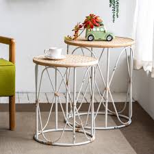 Shop the faux bamboo side tables collection on chairish, home of the best vintage and used furniture, decor and art. Chartwell Home 2 Piece Apollo Bamboo Side Table Set Reviews Temple Webster