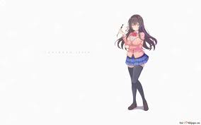 Vil du være så snill å like hentai hvis den er søt? - Sayuki Tokihara 2K  bakgrunnsnedlasting