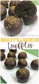 Baileys Truffles Recipe Boozy Desserts Truffle Recipe Hot Chocolate Truffle