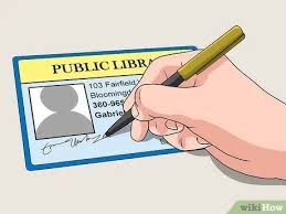 Most people search for library items by title or author. How To Get A Library Card 10 Steps With Pictures Wikihow