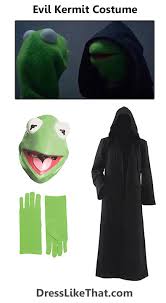 Shane dawson is a young actor from california who started out making videos on youtube for hobby and eventually became one of the biggest stars of the popular video website. Evil Kermit Costume Dress Like That