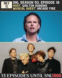 BREAKING NEWS: Walton Goggins will host SNL for the first time on May 10.  Goggins stars in the third season of The White Lotus and the final season  of The Righteous Gemstones.