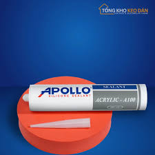 Keo silicone Apollo Acrylic Sealant A100 - Tổng Kho Keo Dán Toàn Quốc