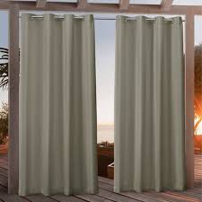 Free shipping on qualified orders. 96 X54 Canvas Grommet Top Light Filtering Window Curtain Panels Khaki Nicole Miller Target