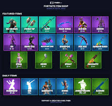 Fortnite cosmetics item shop history weapons and more. Fnbr Co On Twitter Fortnite Item Shop For March 30th 2021 Https T Co Nxpckxmqqb Use Creator Code Fnbr If You D Like To Support Us Epicpartner Set Personalised Reminders On Our Ios App Https T Co 2kmeb0k4z0 Https T Co J5ukbylsek