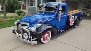 Image result for Marine Blue 1946 Truck