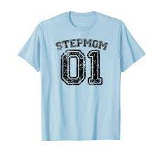 Amazon.com: Stepmom 01 Jersey T Shirt - #1 Number One Sports Gift :  Clothing, Shoes & Jewelry