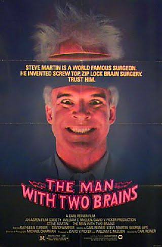 The Man with Two Brains (1983) Original Movie Posters - Posteritati Movie  Poster Gallery