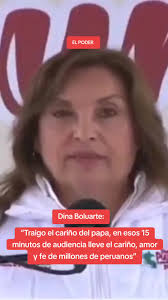 #paratii #nacional #perú #dinaboluarte #elpapa #roma #noticias #elpoder