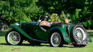Mg Tc British Racing Green 1948 Antiga