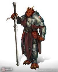 ART] Dragonborn character art : rDnD