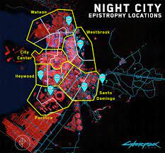Cyberpunk 2077 Epistrophy Delamain cab map locations guide - Polygon