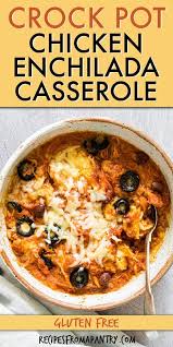 Crockpot Enchiladas Are Full Of Authentic Mexican Flavor Chicken Enchilada Casserole Is So Eas In 2021 Crockpot Recipes Slow Cooker Crockpot Recipes Easy Stew Recipes