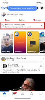 You can not save posts as drafts when you are posting to your own profile. How To Find Drafts On Facebook App For Android And Iphone