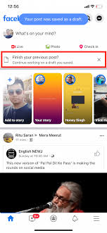 Select the draft you created and select next. How To Find Drafts On Facebook App For Android And Iphone