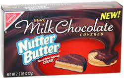 Nutter butter referees cookies are dipped in white chocolate and dressed up as referees. Pure Milk Chocolate Covered Nutter Butter Peanut Butter Sandwich Cookie