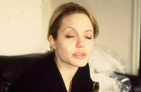 Lazy Saturday with Angelina Jolie photographed by Franklin Meyer, 1999 💛